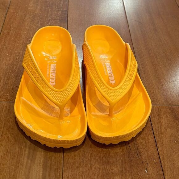 Birkenstock Honolulu EVA mens thong sandal flip flop Zinnia orange size 36 / 6.5 - Picture 3 of 8